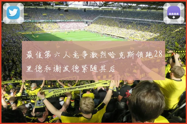 最佳第六人竞争激烈哈克斯领跑28里德和谢泼德紧随其后